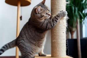 Cat playing