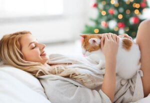 a happy cat